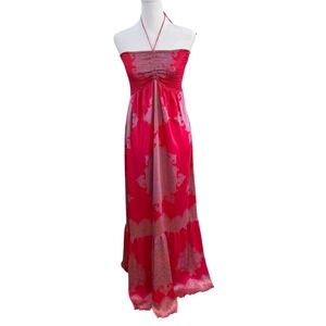 chinese dress ladies Ellison Maxi Dress Blue / Xs main image 0